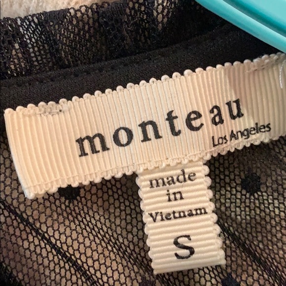 Women’s Midi Black Dress with mesh. - Picture 3 of 3